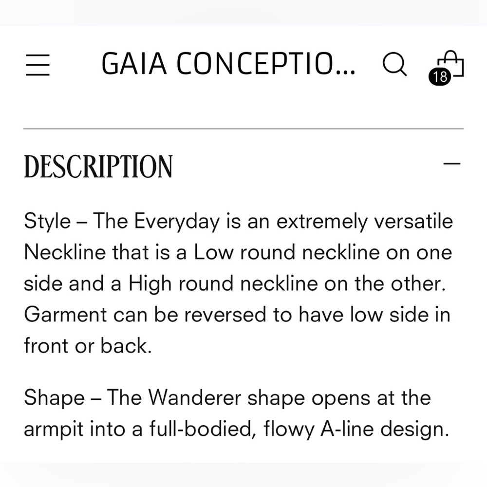 Gaia Conceptions Everyday Wanderer Silk Crepe long flowy maxi dress brand new - Picture 16 of 16